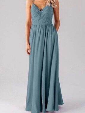 Kennedy Blue Caitlin Dress - Slate Blue - Size 6